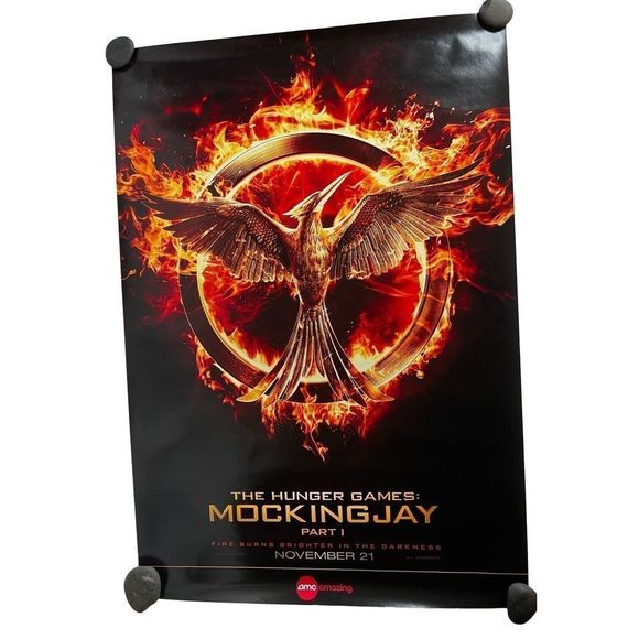 The Hunger Games Mockingjay Part 1 AMC Movie Poster 40" X 27" - Picture 1 of 8